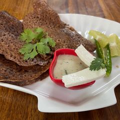 A picture of Super healthy Ragi Dosa.