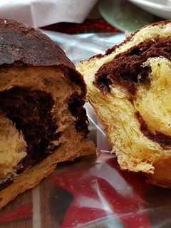 Una foto de Pan Dulce con Mandarina y Chocolate (con tangzhong)