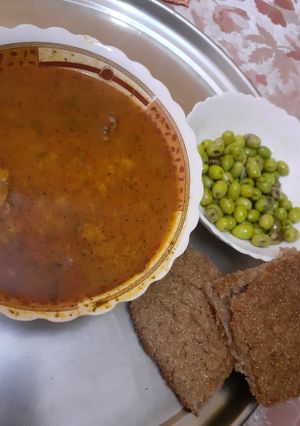 صورة لوصفة شوربة بكسرة شعير
