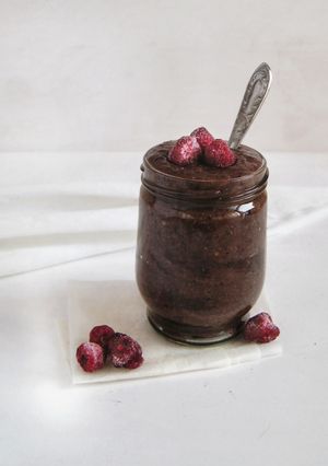 Zdjęcie przepisu Pudding czekoladowy.