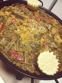 Una foto de Arroz y verduras