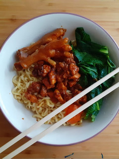 Foto resep Mie Ayam ala abang-abang