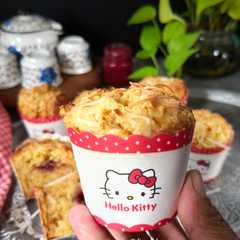 Tapai Muffin with Strawberry Jam (1280)-レシピのメイン写真