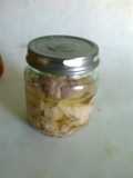 Atún en aceite vegetal casero      