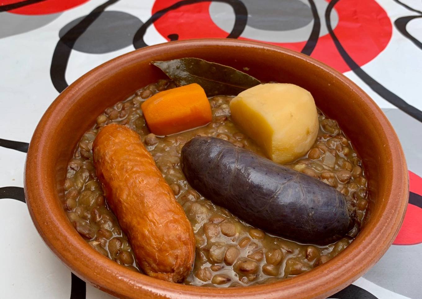 Guiso de lentejas