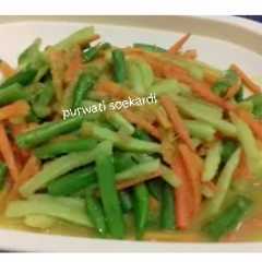 รูปของ Acar kuning buncis,wortel,timun