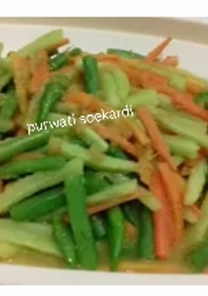 Foto resep Acar kuning buncis,wortel,timun