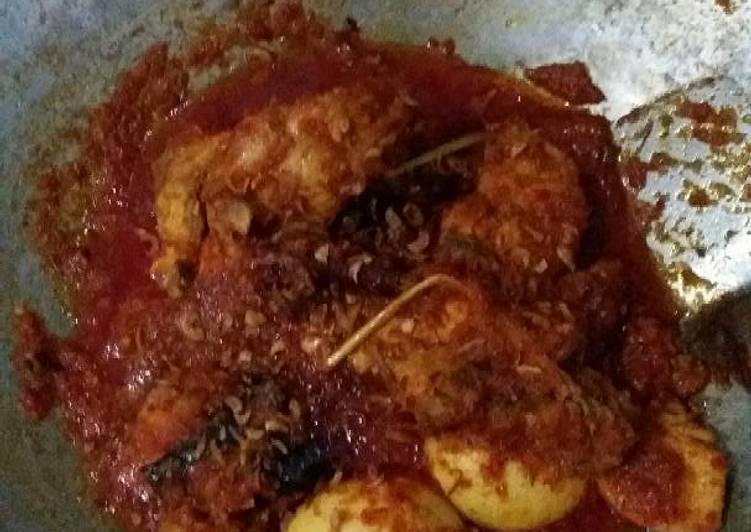 Langkah Membuat Ayam masak habang, Sempurna
