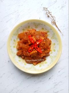 Foto resep Oseng Cecek Tempe Simple