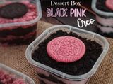 Dessert Box Black Pink Oreo