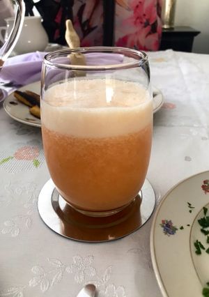Una foto de Granizado de melón con miel
