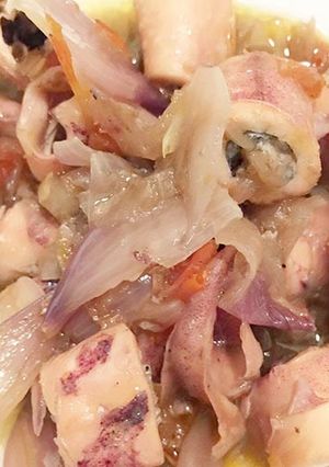 Foto resep Ikan Cumi Asin Sambal Bawang