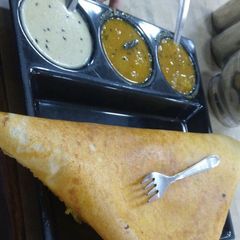 A picture of Sabudana dosa.
