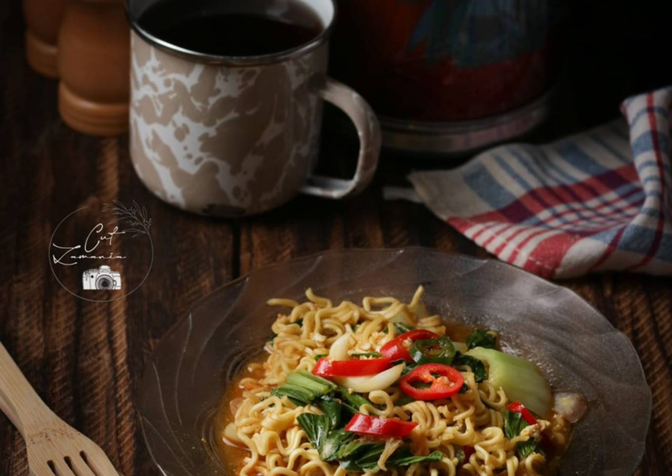 Mie Get khas Cirebon (versi kuah)