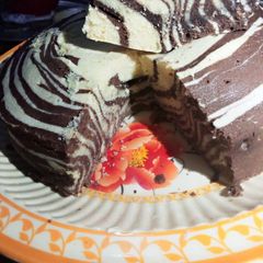 Zebra cake A picture of Zebra cake.