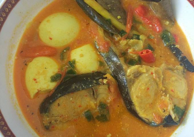 Gulai Ikan Patin Gurih Pedas