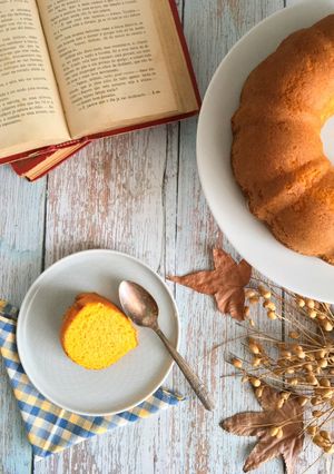 Foto de Bolo de Cenoura no liquidificador