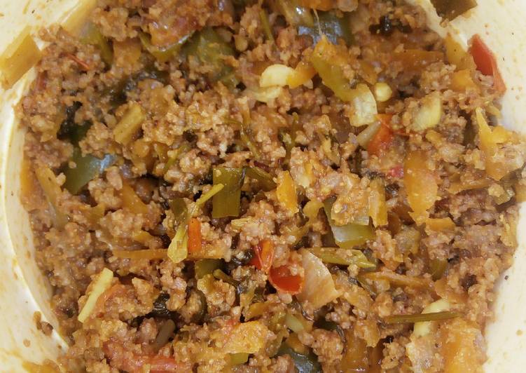 Recipe of Perfect Sour Minced Meat Stew