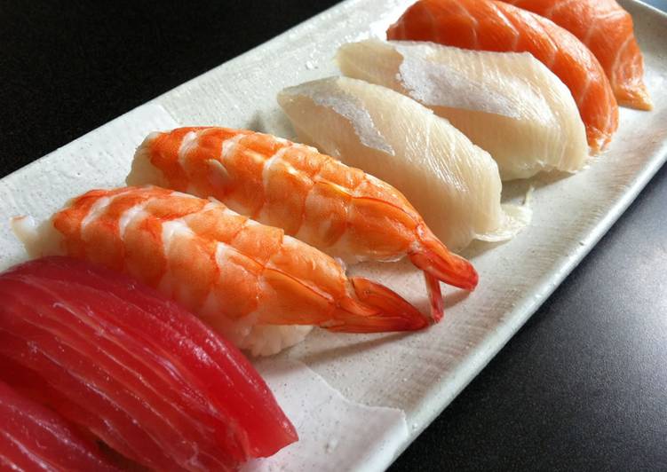 Steps to Make Appetizing Nigiri-zushi