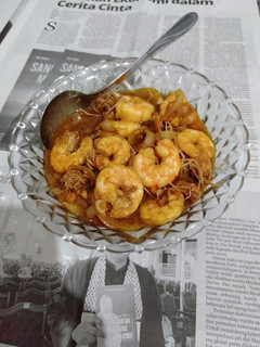 Foto resep Udang lada hitam