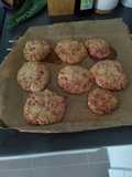 Cookies aux pralines roses