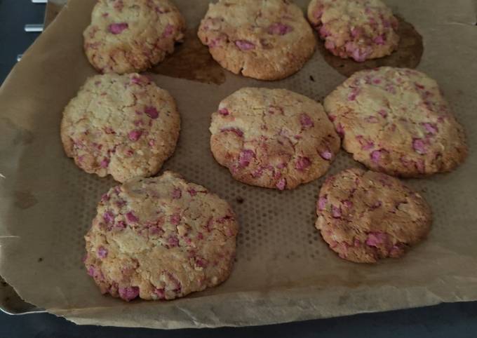 Recette facile : cookies moelleux aux pralines roses - June's cooking