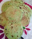 Tortillas de harina con nopal y espinaca