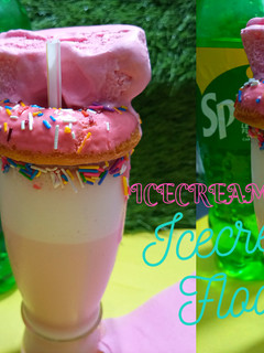 A picture of Ice cream Soda (Float).