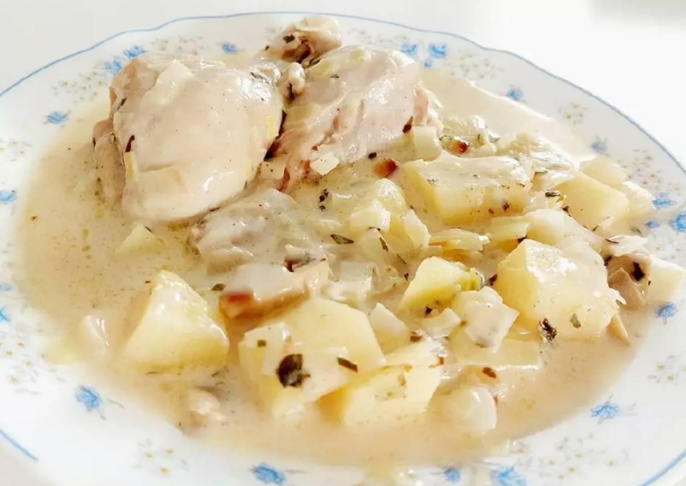 Chicken blanquette