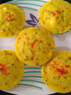 A picture of Dhokla.