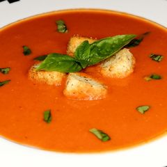 A picture of Tomato Bisque.