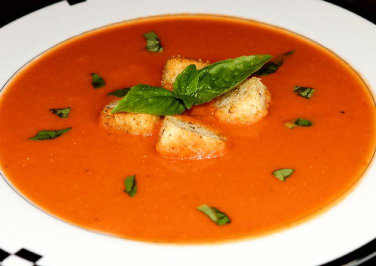 Recipe of Speedy Tomato Bisque