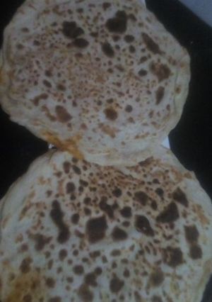 صورة لوصفة كسرة مشحمة حارة 😋😋
