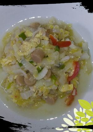 Foto resep Tumis kuah sawi putih