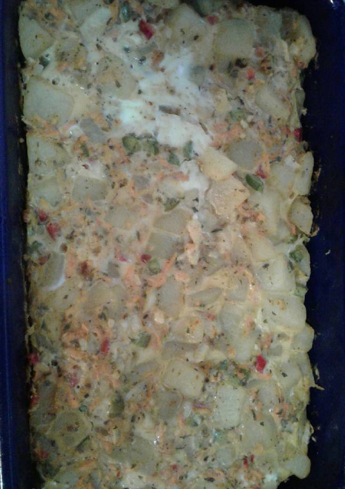 Una foto de Tortilla de papas (HERVIDAS) al horno