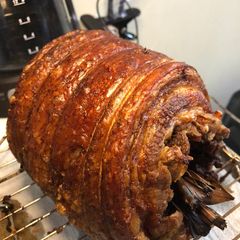 A picture of Pork Lechon Belly in Ninja Foodi.