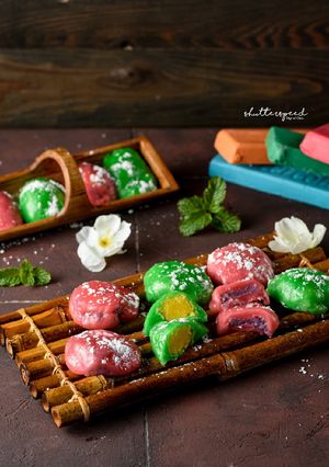 Foto resep Mochi Pelangi