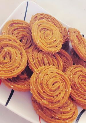 A picture of Masala Chakli.
