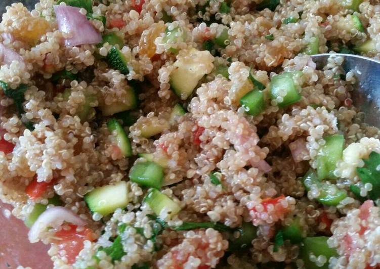 La Délicieuse Recette du Taboulet de quinoa