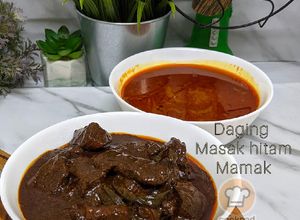 Gambar Daging masak hitam mamak