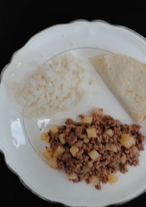 Una foto de Picadillo con Papas (El Venadero)