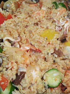 海鮮燉飯 的食譜成品照片