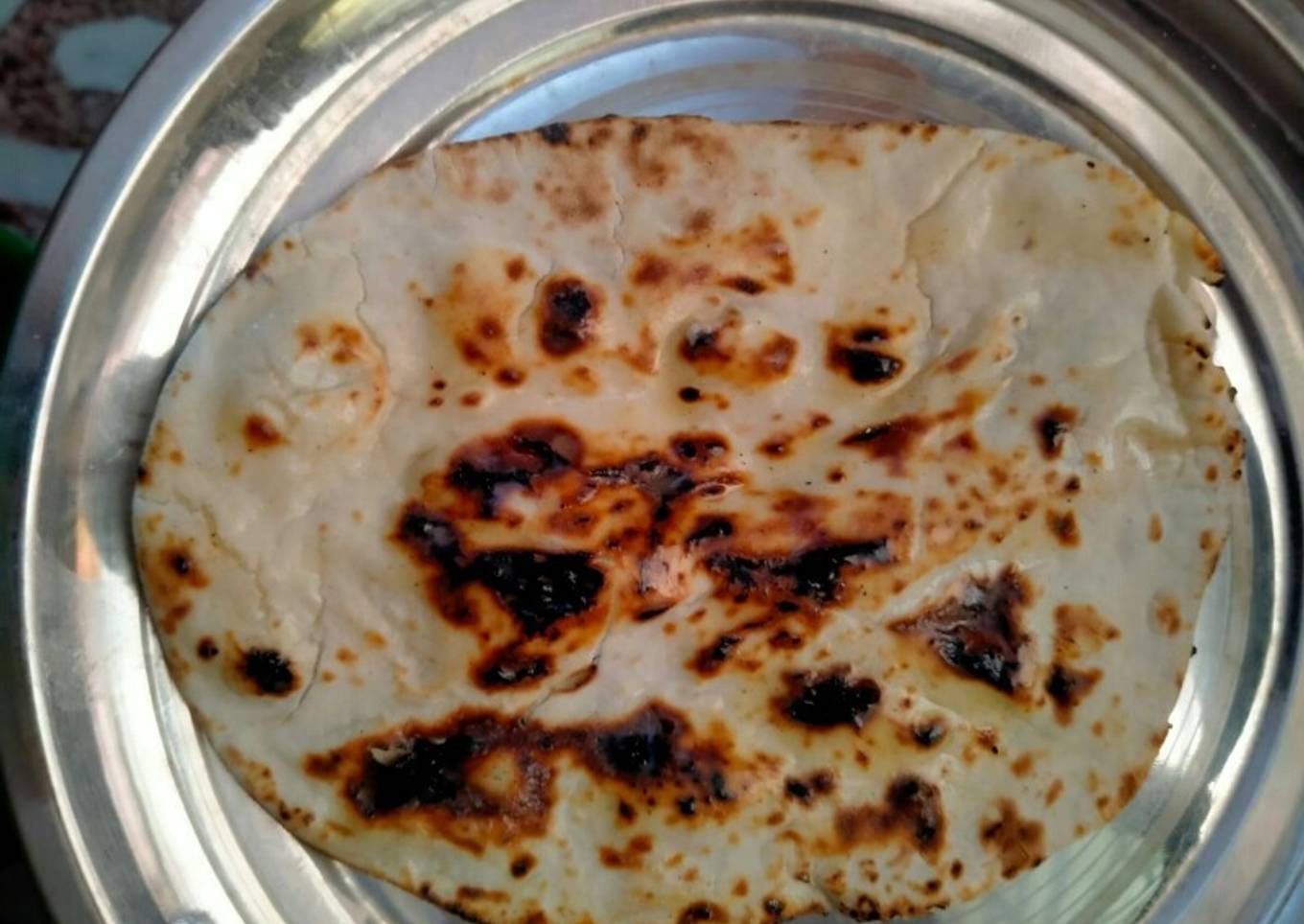 Simple tawa naan