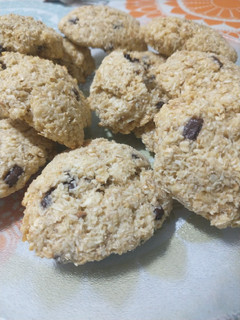 Una foto de Galletitas de avena y coco