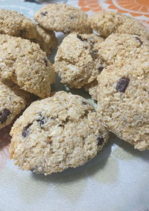 Una foto de Galletitas de avena y coco