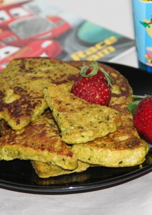 A picture of The Hulk’s Savory Coriander-Mint Toast.