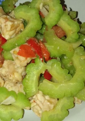 Foto resep Tumis pare tempe