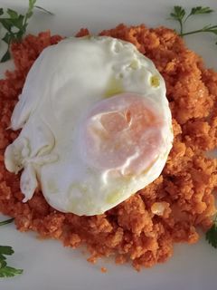 Una foto de Migas de coliflor