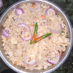 A picture of Shezwan rice.