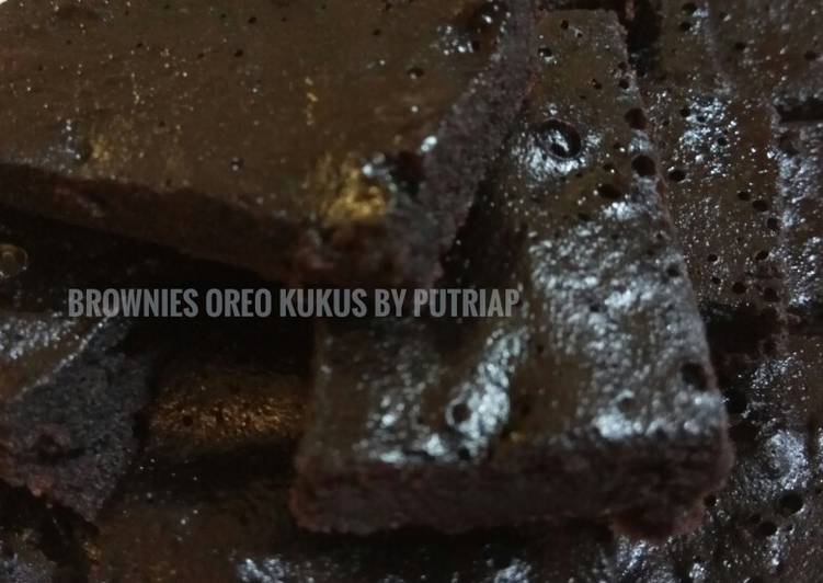 Resep Brownies Oreo Kukus Anti Gagal